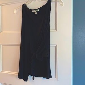 Express Black wrap tank top